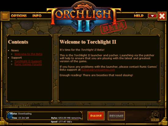Torchlight 2 Beta