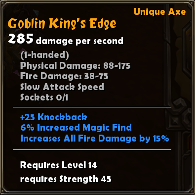Goblin King's Edge