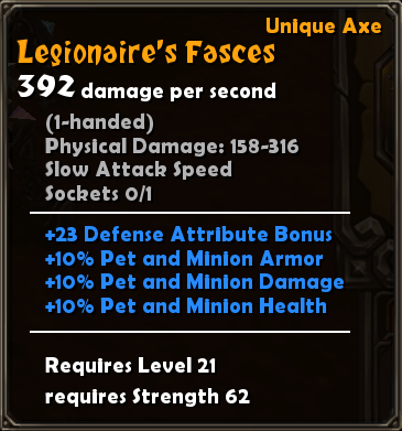 Legionaire's Fasces