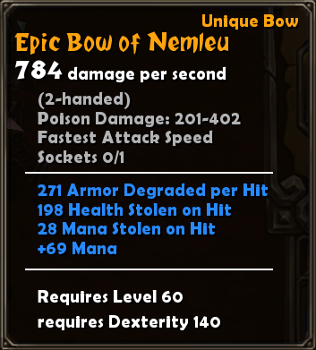 Epic Bow of Nemleu