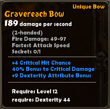 Gravereach Bow