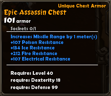 Epic Assassin Chest