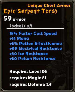 Epic Serpent Torso