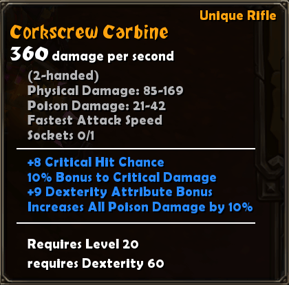 Corkscrew Carbine