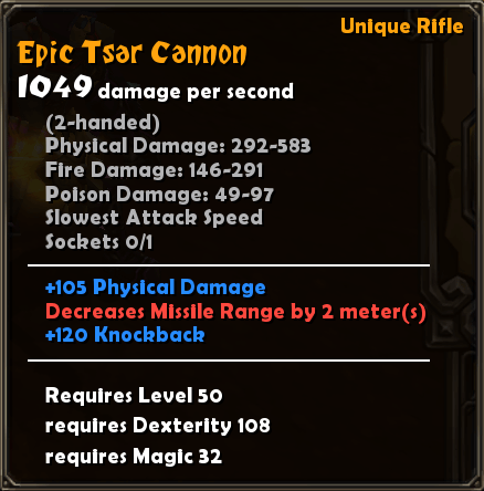 Epic Tsar Cannon