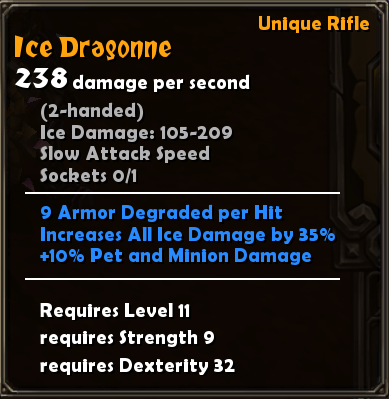 Ice Dragonne