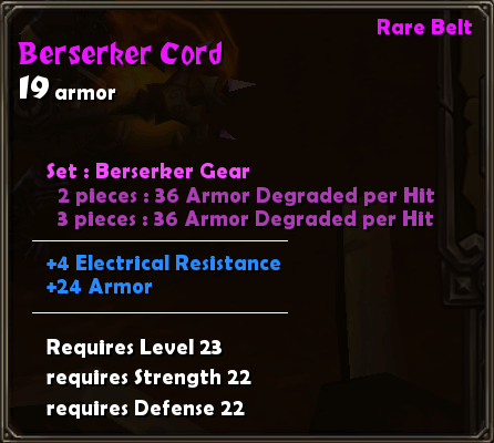 Berserker Cord