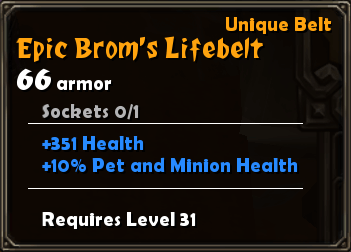 Epic Brom's Lifebelt