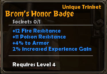Brom's Honor Badge