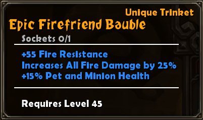Epic Firefriend Bauble