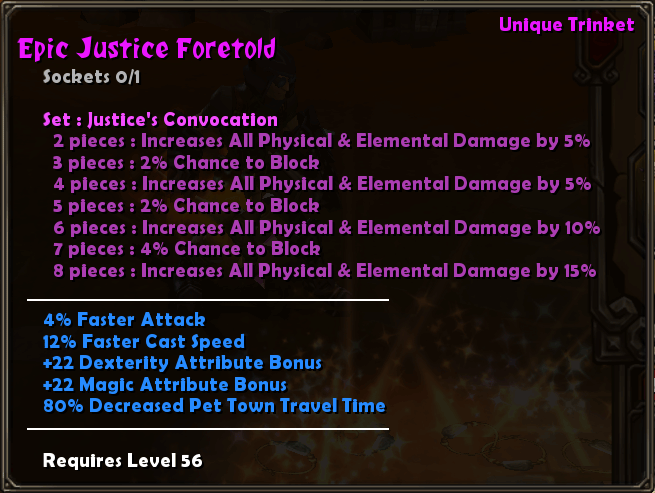 Epic Justice Foretold