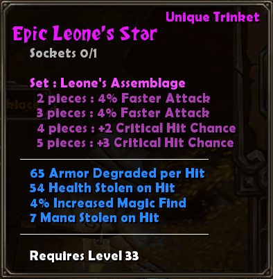 Epic Leone's Star