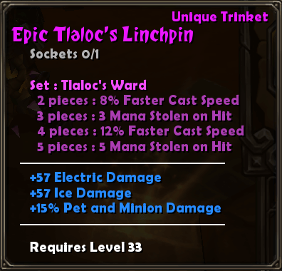 Epic Tlaloc's Linchpin