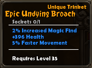 Epic Undying Broach