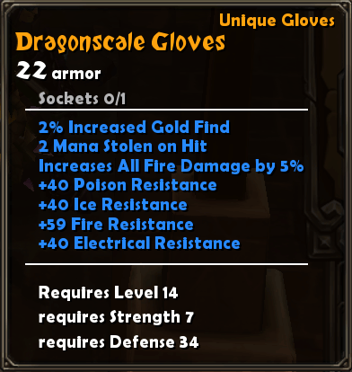 Dragonscale Gloves