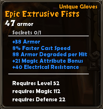Epic Extrusive Fists