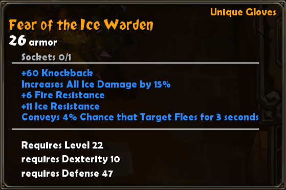 Fear of the Ice Warden