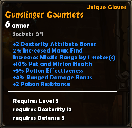 Gunslinger Gauntlets