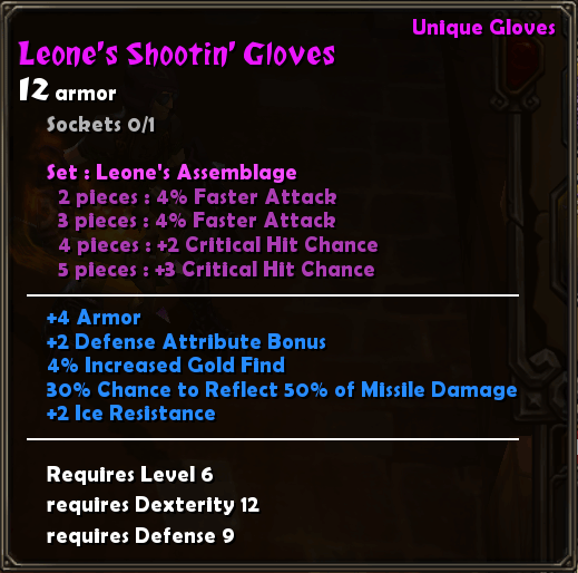 Leone's Shootin' Gloves