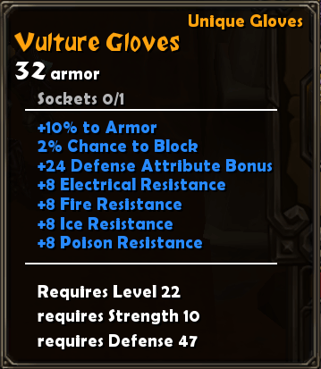 Vulture Gloves