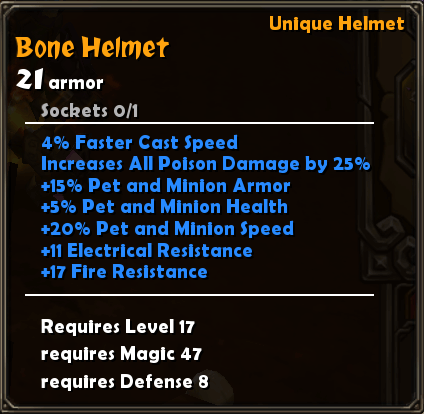 Bone Helmet