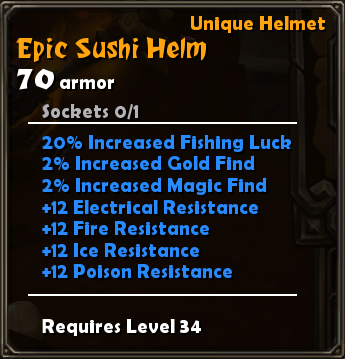 Epic Sushi Helm