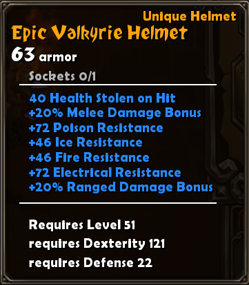 Epic Valkyrie Helmet