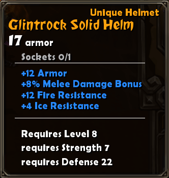 Glintrock Solid Helm
