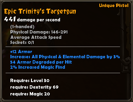 Epic Trinity's Targetgun