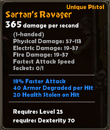 Sartan's Ravager