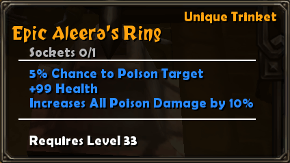 Epic Aleera's Ring