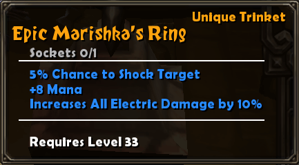Epic Marishka's Ring