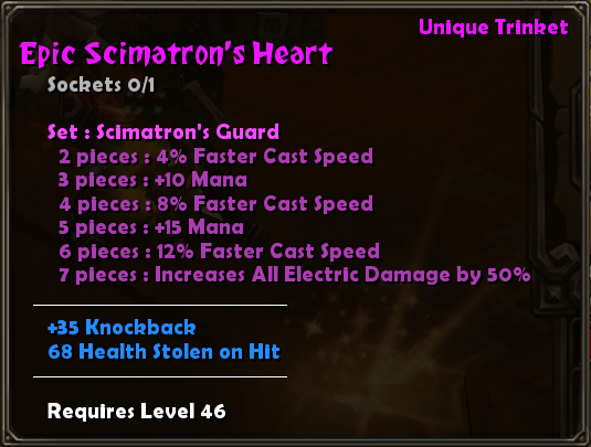 Epic Scimatron's Heart