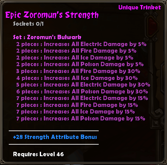 Epic Zoromun's Strength