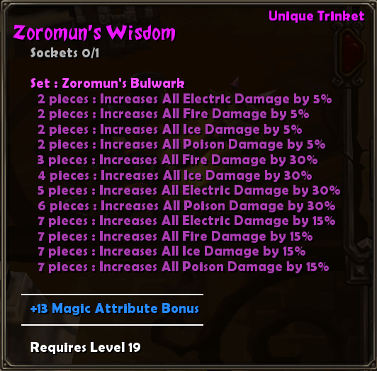 Zoromun's Wisdom