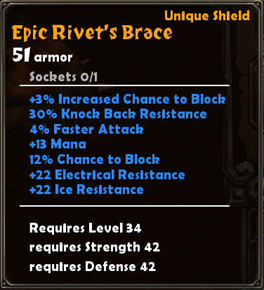 Epic River's Brace