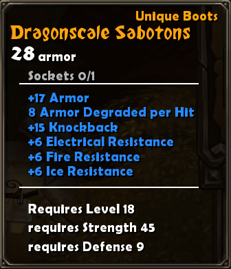 Dragonscale Sabotons