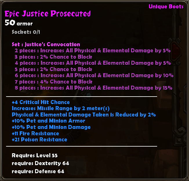 Epic Justice Prosecuted