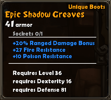 Epic Shadow Greaves