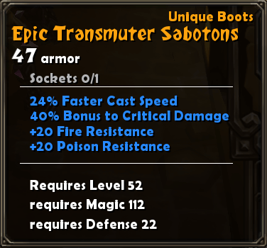 Epic Transmuter Sabotons