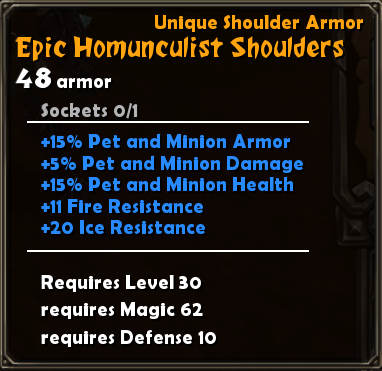 Epic Homunculist Shoulders