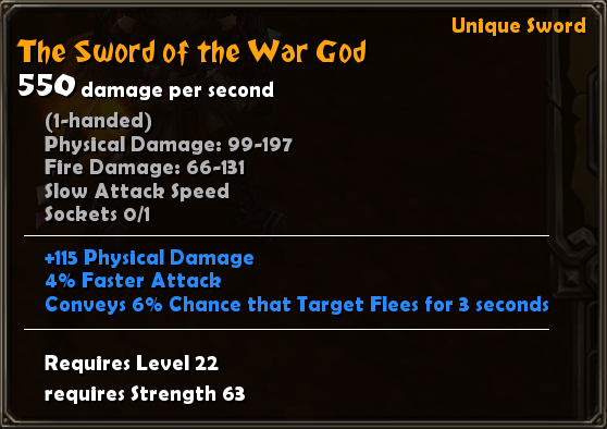 The Sword of the War God