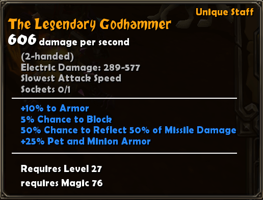 The Legendary Godhammer