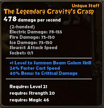 The Legendary Gravity's Grasp