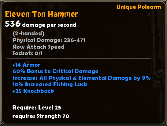 Eleven Ton Hammer