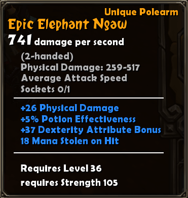 Epic Elephant Ngaw