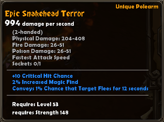 Epic Snakehead Terror