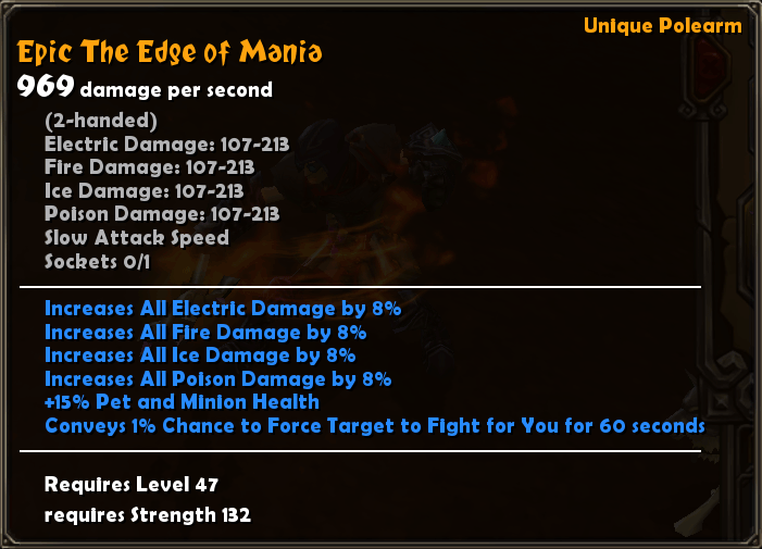Epic the Edge of Mania